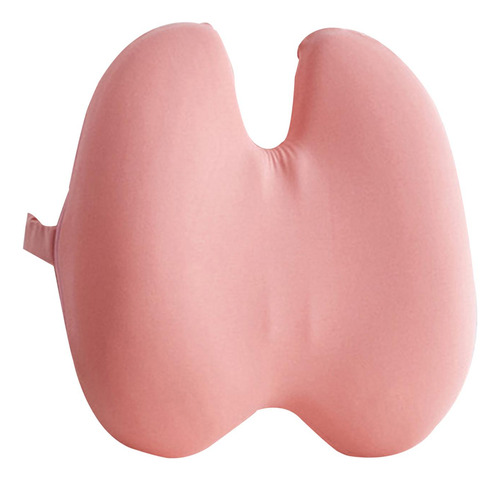 Almohada De Apoyo Lumbar, Mejora La Postura Sentada, Rosa