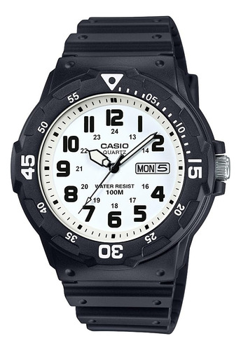 Reloj Casio Mrw200h, Estilo Clásico De Buceo, Unisex, 100 M