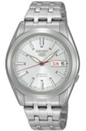 Reloj Seiko Hombre Snkh03k1 Automático 21 Jewels Casiocentro Color de la malla Plateado Color del bisel Plateado Color del fondo Plateado