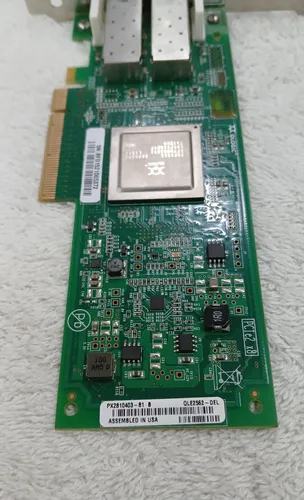 Placa De Rede Dell Qlogic Hba Qle2562 8gb/s Pci-e 0mfp5t New