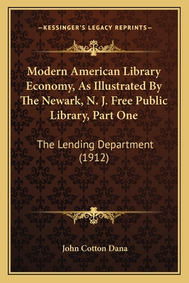 Libro Modern American Library Economy, As Illustrated By ...