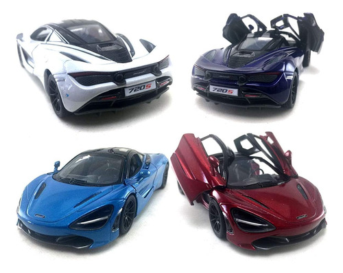 Kinsmart  Mclaren 720s 5 1:36 Escala Die Cast Metal Modelo .