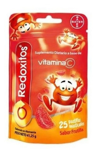 Redoxitos Frutilla Sachet X 25 Gomitas Envío Gratis A Caba