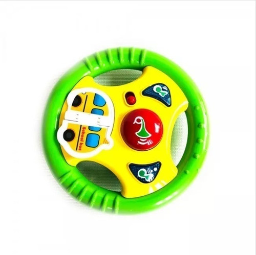 Volante Musical Para Bebe Con Luces Y Sonido Happy Kids 069