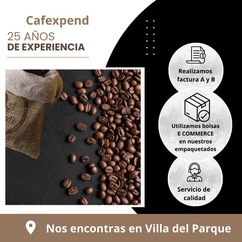 Sin Tacc Café En Grano, Pack X 2 Kilos