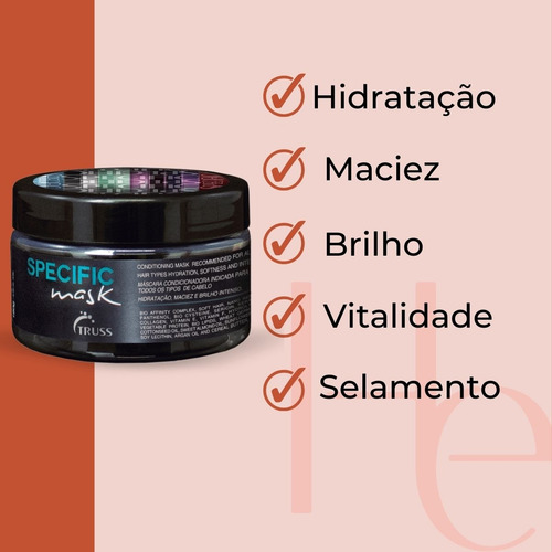 Truss Ultra Hydration Plus Shampoo E Cond E Specific Mask