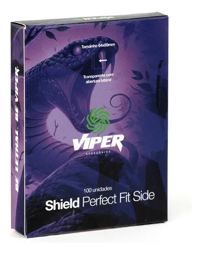 Shield Viper Perfect Fit Side 100 Sleeves Padrão Pokémon Tcg