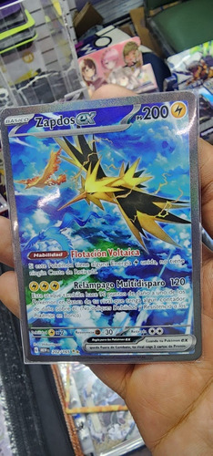 Pokemon Card Game Zapdos Ex 151 Arte Alterno 