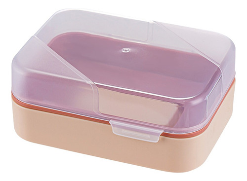 Jabonera De Plástico Para El Hogar Caja De Jabón Portátil De