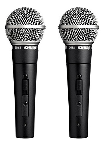 Micrófono Vocal Profesional Shure Sm58s Con Interruptor