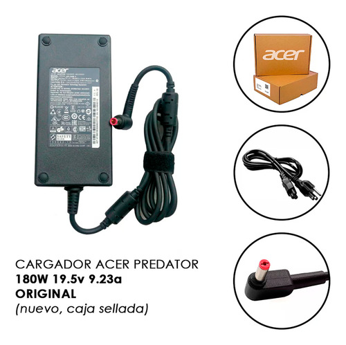 Cargador Acer Predator 180w 19-5v 9-23a Original Nuevo