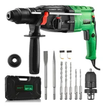 Comprar Juego De Martillos Giratorio 1050w Taladro Y Martillo 7 Accs
