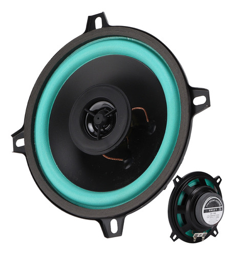 Altavoz Coaxial Redondo Para Coche Hifi, 5 Pulgadas, 12 V, 6