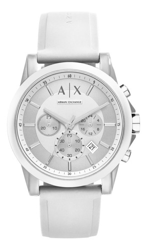 Reloj Armani Exchange Fashion Silicona Blanco