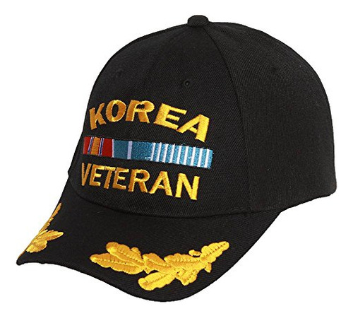 Gorro Ajustable Militar Para Veteranos De Corea Con Bordado