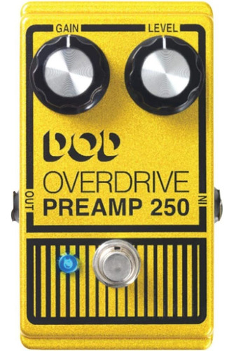 Dod Overdrive 250 Preamplificador Analógico De Sobremarcha