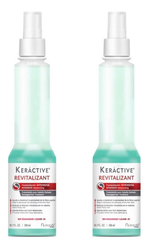 2 Pzas Nutrapel Keráctive Revitalizant Leave In Doble Fase