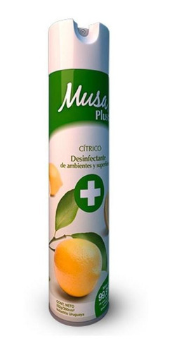 Ambientador Musa Plus Citrico Aerosol 360cc