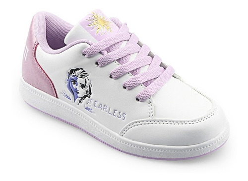 Zapatilla Casual Para Niña Frozen Blanco 2fz359