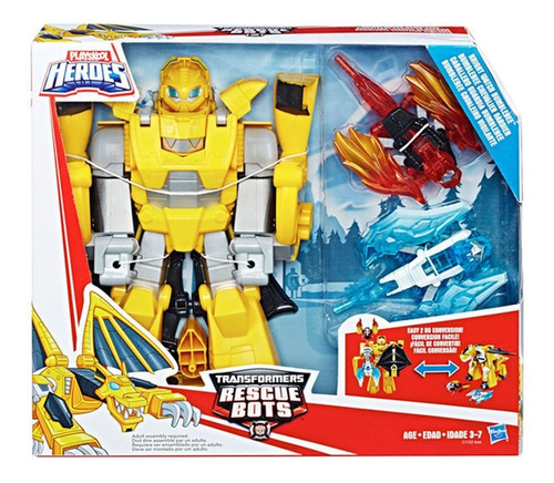 Muñeco Transformers Bumblebee Rescue Bots C1122 Hasbro
