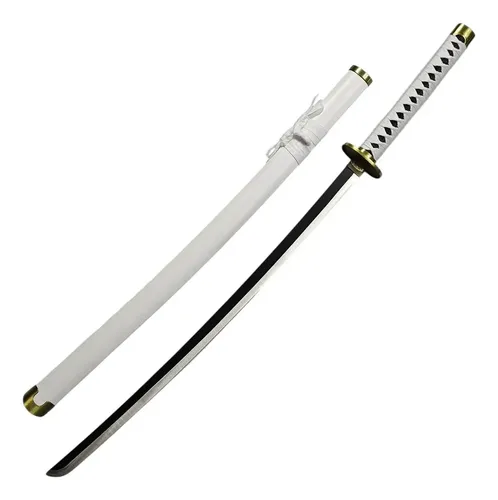 Espada Roronoa Zoro Wado Ichimonji 102cm Com Base Madeira | Frete