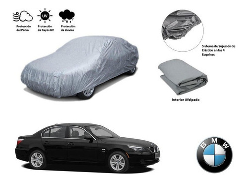 Forro Funda Cubreauto Afelpada Bmw Serie 5 2008