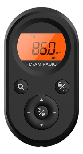 Radio Portátil Recargable De Bolsillo Mini Am Fm Para Exteri