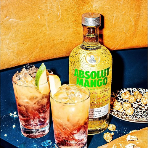 Vodka Absolut Sabor Mango Botella 700ml Importado