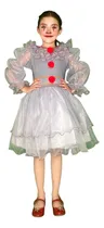 Comprar Disfraz Eso It Pennywise Niña Payasa Halloween Payaso 