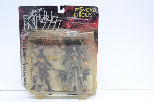 Kiss Psycho Circus Gene Simmons Mcfarlane Blister Dañado