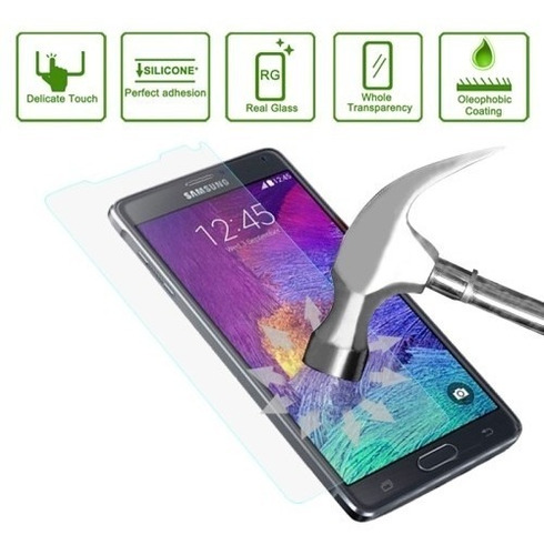 Cristal Temperado Protector Pantalla Lamina Samsung Note 4
