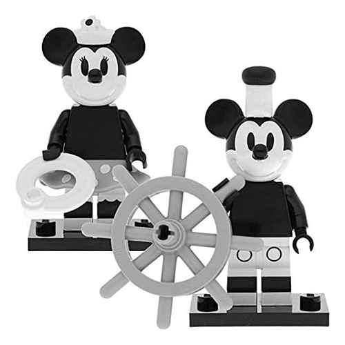 Lego Disney Series 2 Vintage Mickey & Minnie Mouse Minifigu