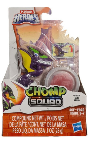 Chomp Squad Playskool Heroes (masa Y Sello) Coleccion De 4