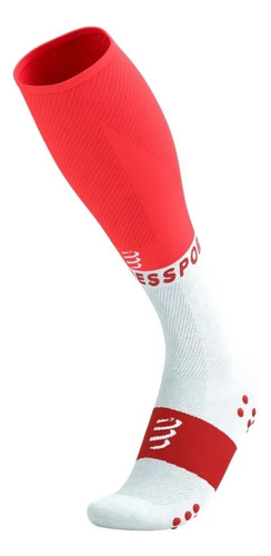 Calcetines Trail Compressport Full Oxygen Rojo Su00050b3089