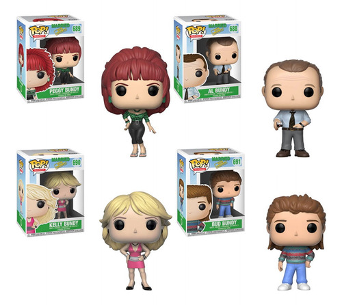 Married With Children Funkos Colección Familia Completa 