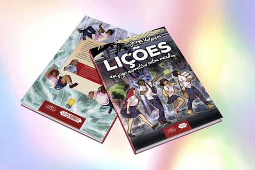 Lições RPG: um jogo narrativo entre mundos, de Valpaços, Jorge. Editorial Avec Editora e Comércio de Livros Ltda., capa dura em português, 2022