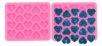 Comprar Moldes Para Artesanías 2 Moldes De Corazón Para Bricolaje