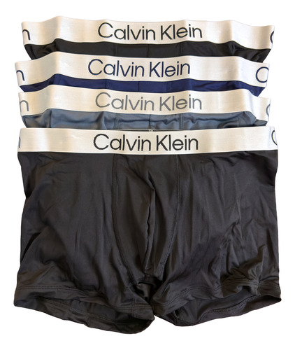 Boxers Trunk Calvin Klein Microfibra 4 Pack Original