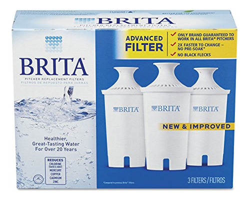 Filtro Agua Para Jarra Avanzado 3 Unidad