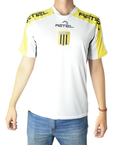 Remera Almirante Brown Retiel Entrenamiento Blanca