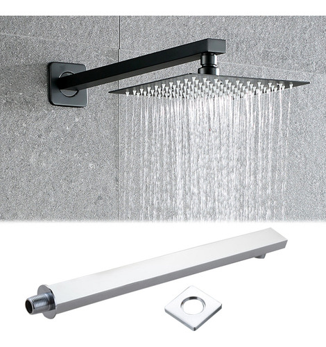 Tubo De Conexión Empotrado En La Pared Plateado - Ducha Ocul