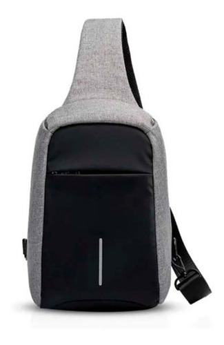 Morral Antirrobo + Usb Tela Viaje Hombre - Chico