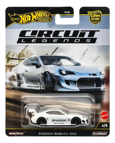 Hot Wheels Premium Circuit Legends Pandem Subaru Brz Branco