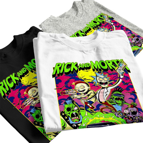 Imagen 4 de 6 de Remera Algodón Rick And Morty