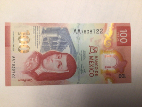 Billete $100 Nuevo Serie Aa