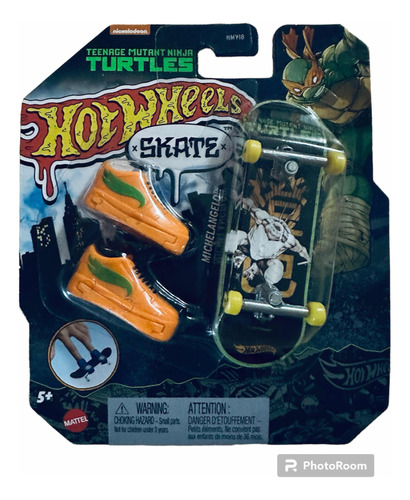 Hot Wheels Skate Tortugas Ninja Tony Hawk Turtles