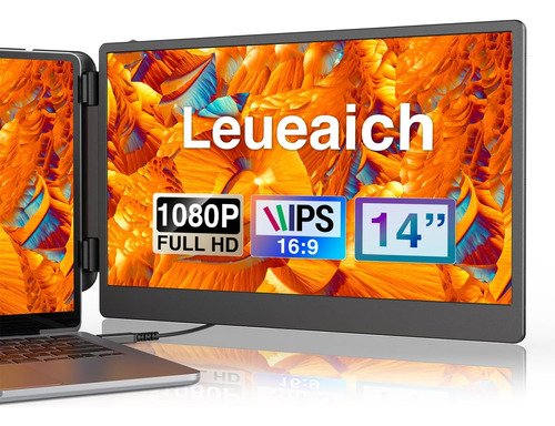 Leudaich Extensor De Monitor Portátil De 14 Para Pantalla D