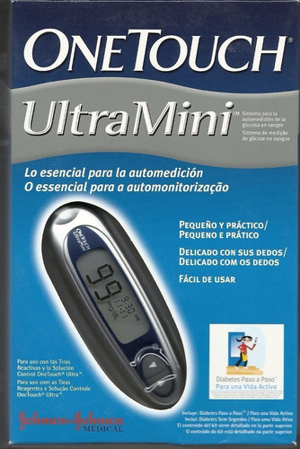 Medidor Glucosa One Touch Ultra Mini Glucometro