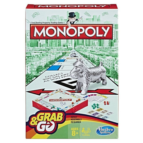 Imagem 2 de 2 de Jogo Monopoly Grab & Go - Hasbro