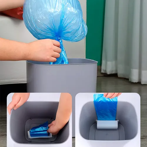 Papelera Con Apertura Automática Sensor, Batería Recargable